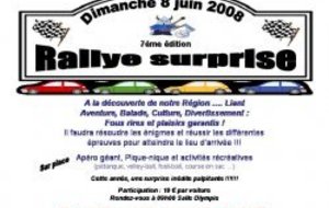 7ème RALLYE SURPRISE - Dimanche 08 juin 2008
