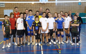 Les garçons du MLNVB en stage