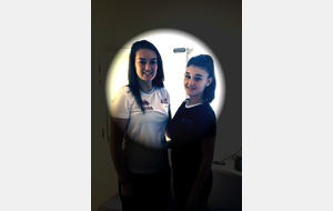 Anaïs et Inès, vice championnes de France