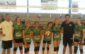 Les benjamines finissent dans la bonne humeur