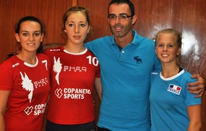 Romane et Anaïs² portent hautes les couleurs mandolociennes