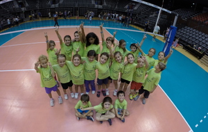 Les petits vickings débarquent aux rencontres écoles de volley !!!