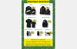 La nouvelle boutique est en ligne !