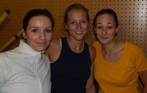 Cécile, Isa et Vivi
