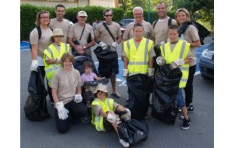 Le MLNVB nettoie sa commune