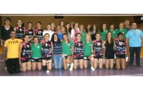 Les minimes, championnes de zone cadette...!!!