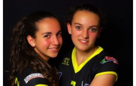 Anaïs² et Marion 5emes de France avec le 06