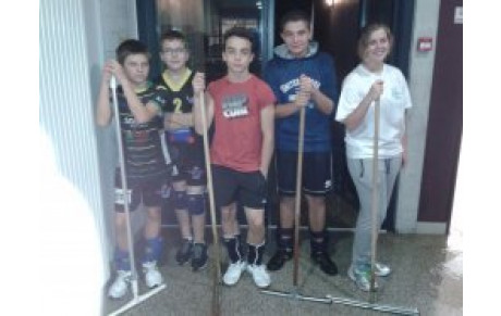 Le MLNVB s'entraine... au curling !!!