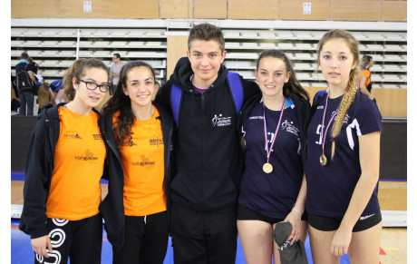 [Volleyades] 2 mandolociennes championnes de France