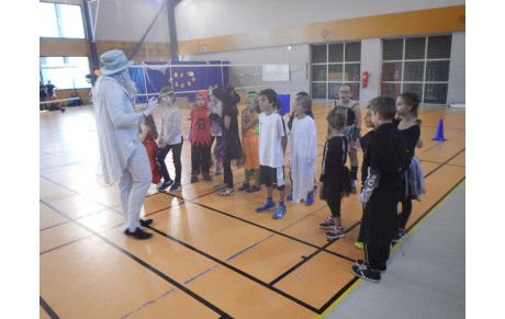 L'école de volley fête Halloween